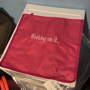 New large zipper pouch